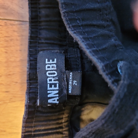 ZANEROBE mens black pants size 29 - Picture 2 of 3